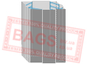 Q-type / Baffled form stable flexible intermediate bulk container (FIBC, big-bag)